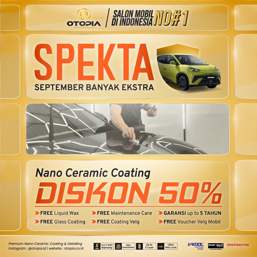Promo September coating mobil otopia